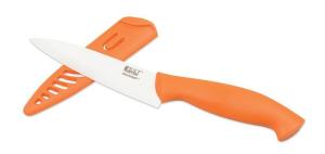 Nóż ceramiczny Cerasharp 12,5 cm pomarańczowy - Zest for Life